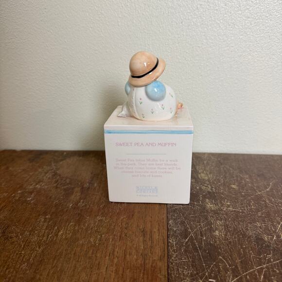 Michel & Company VINTAGE whimsical ceramic Best Friends Forever Piggy Bank - Picture 3 of 8